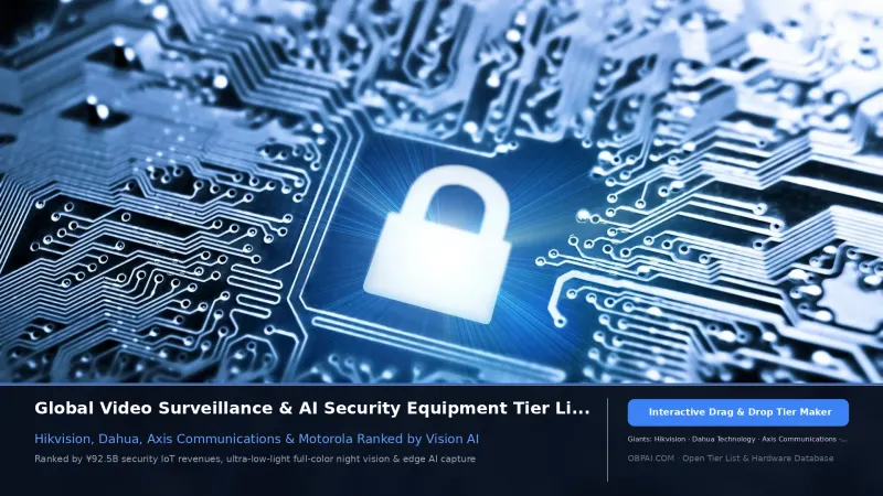 Global Security Equipment Companies of 2026