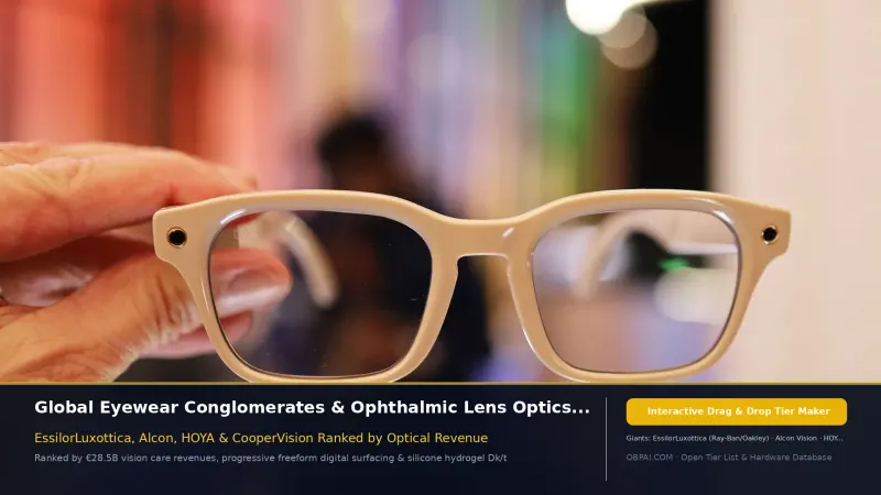 Global Eyewear Groups of 2026