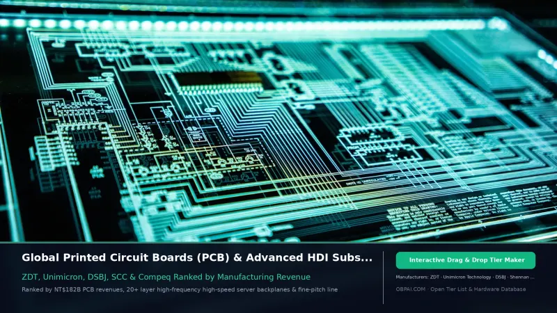 Global PCB Companies of 2026