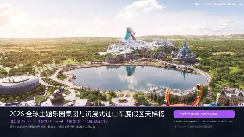 全球主题乐园排行榜