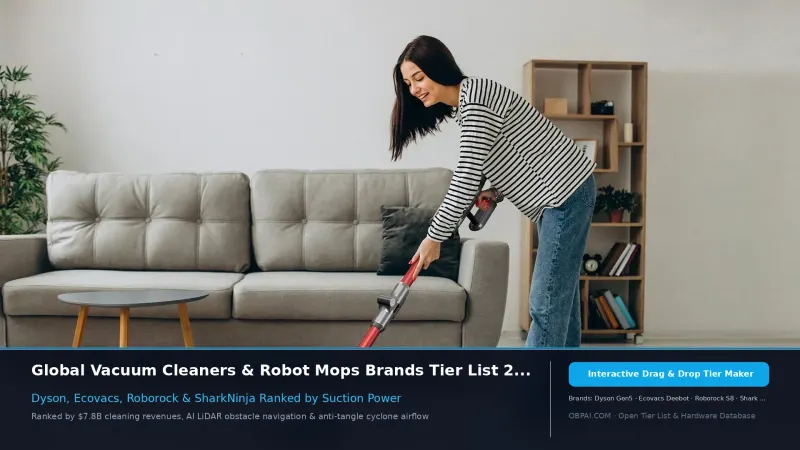 Global Vacuum Brands of 2026