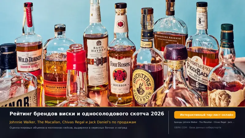 Глобальные бренды виски 2026