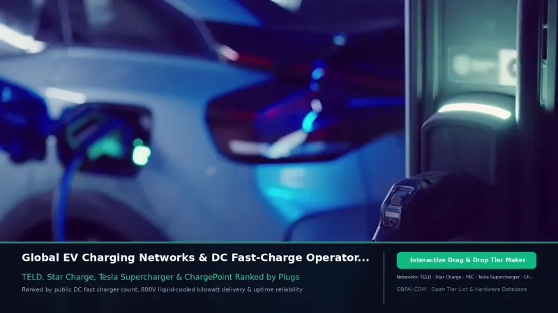 Global EV Charging Operators of 2026