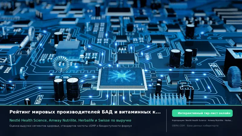 Глобальные компании БАД 2026