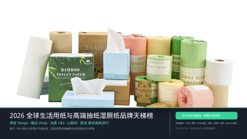 2026年全球生活用纸品牌排行榜