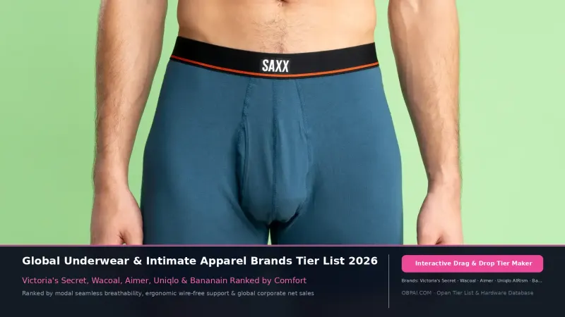 Global Underwear Brands of 2026