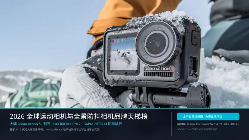 2026年全球运动相机品牌排行榜
