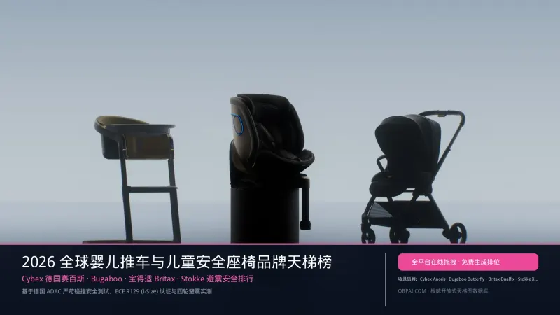 2026年全球婴儿推车与安全座椅品牌天梯榜