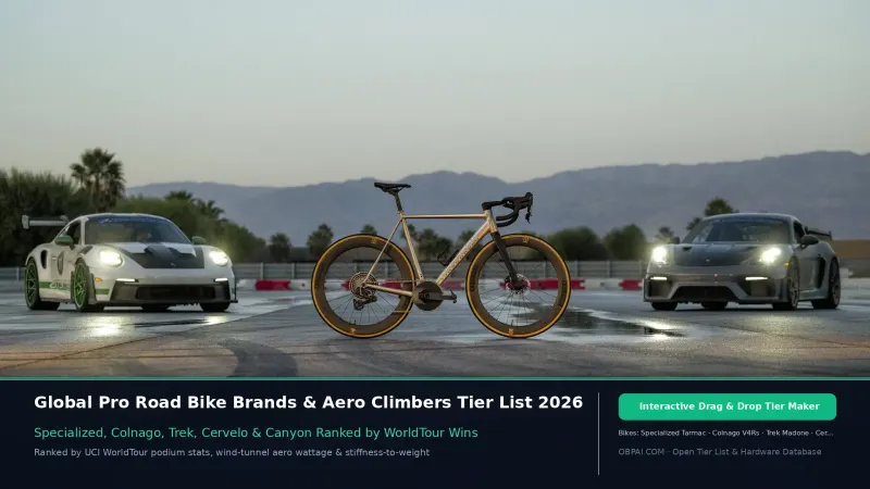 Global Road Racing Bike Brands Tier List 2026