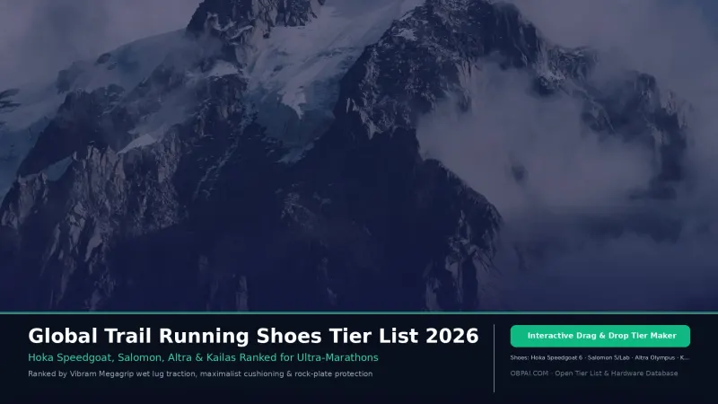 Global Trail Running Shoes Brands