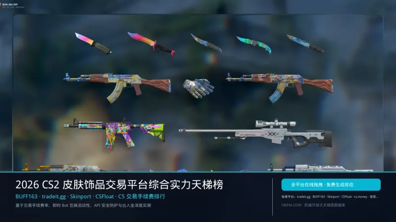 CS2皮肤饰品交易平台排行榜