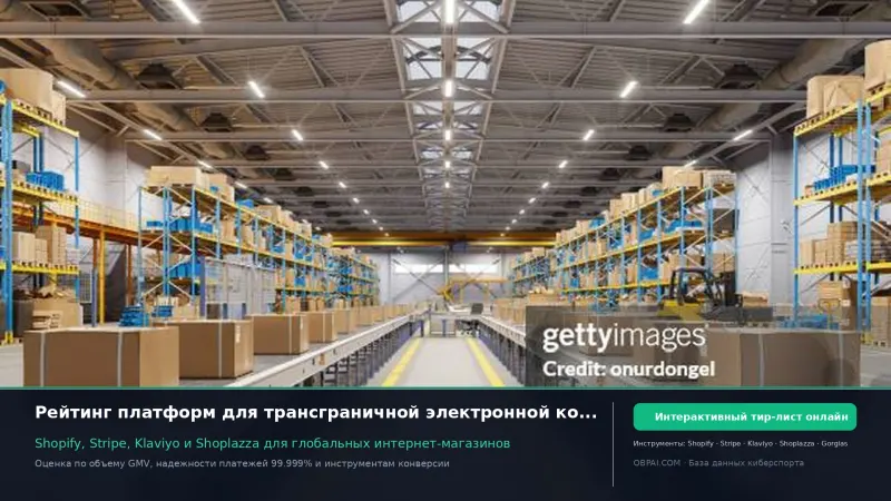 Рейтинг инструментов кросс-border e-commerce