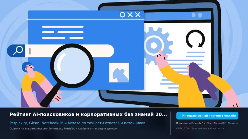 Рейтинг AI-поиска и баз знаний