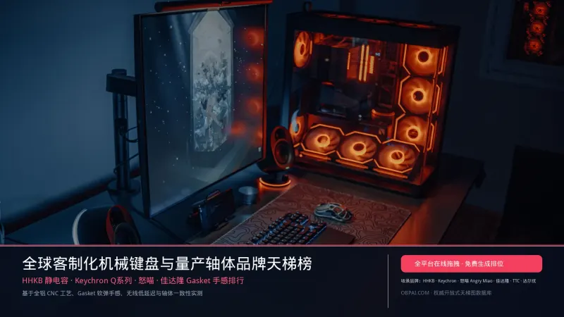 全球客制化机械键盘与量产轴体品牌排行榜