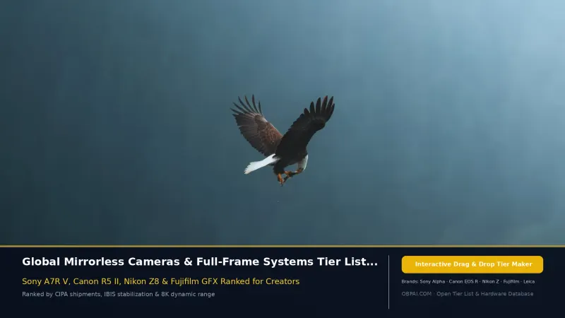 Global Mirrorless Cameras & Full-Frame Systems