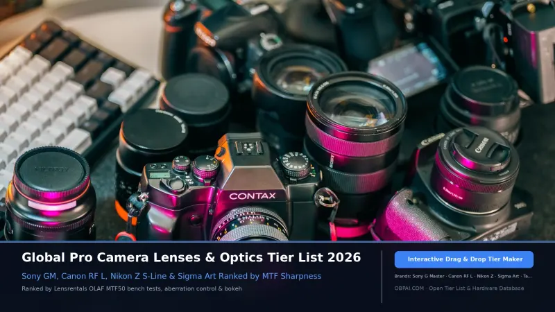 Global Pro Camera Lenses & Third-Party Optics