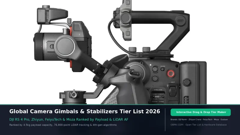 Global Camera Gimbals & Stabilizers
