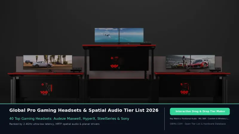 Global Pro Gaming Headsets & Spatial Audio