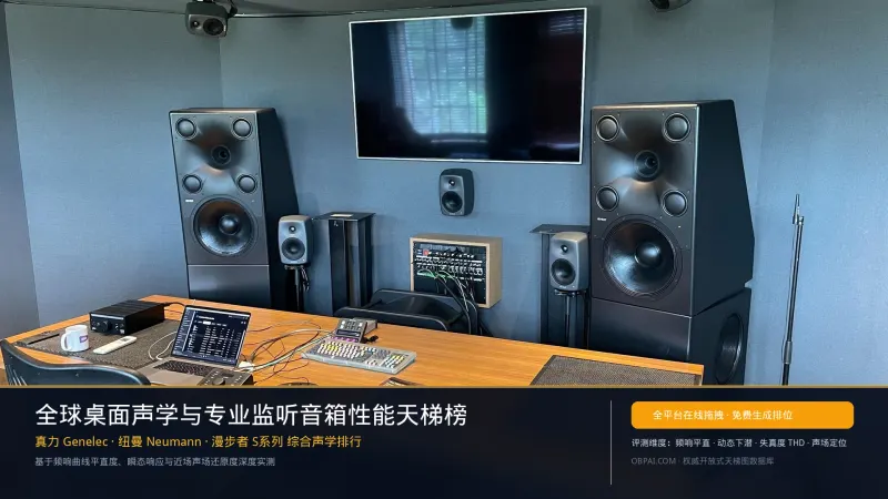 全球桌面声学与专业监听音箱排行榜