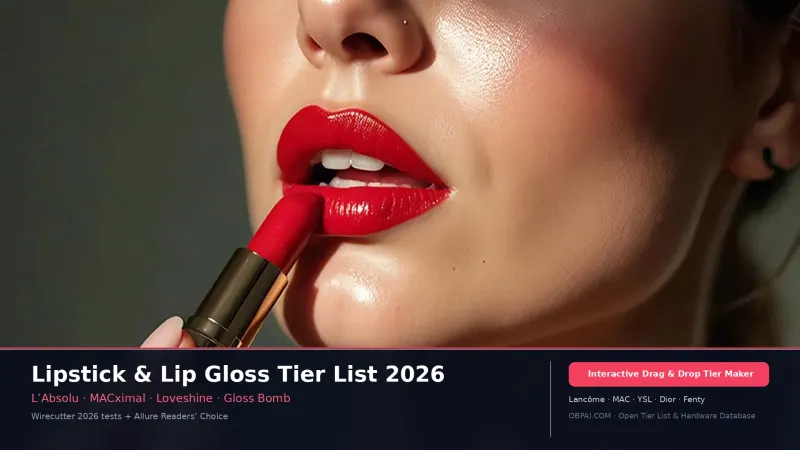 Lipstick & Lip Gloss 2026