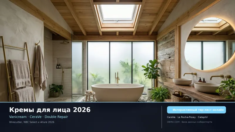 Кремы для лица и барьера 2026
