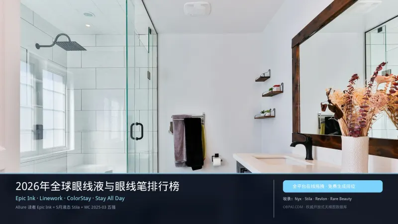 全球眼线液与眼线笔排行榜