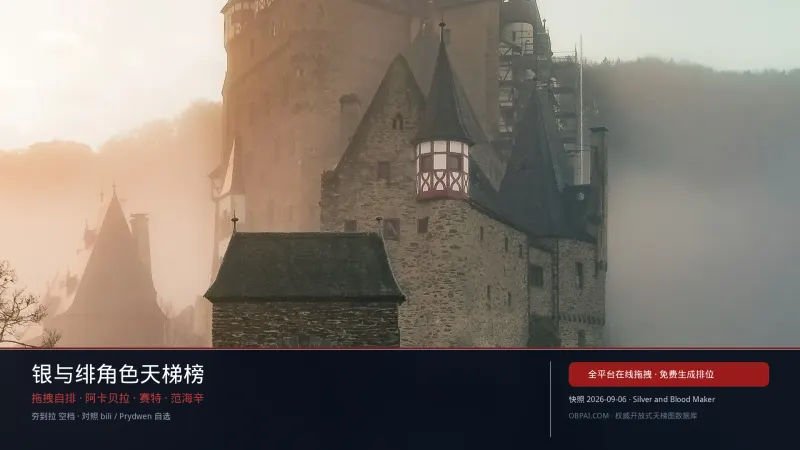 银与绯角色天梯榜
