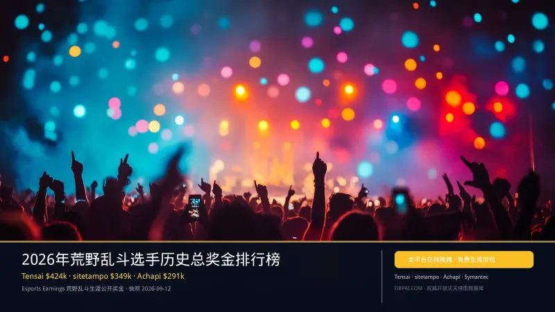荒野乱斗选手奖金天梯榜