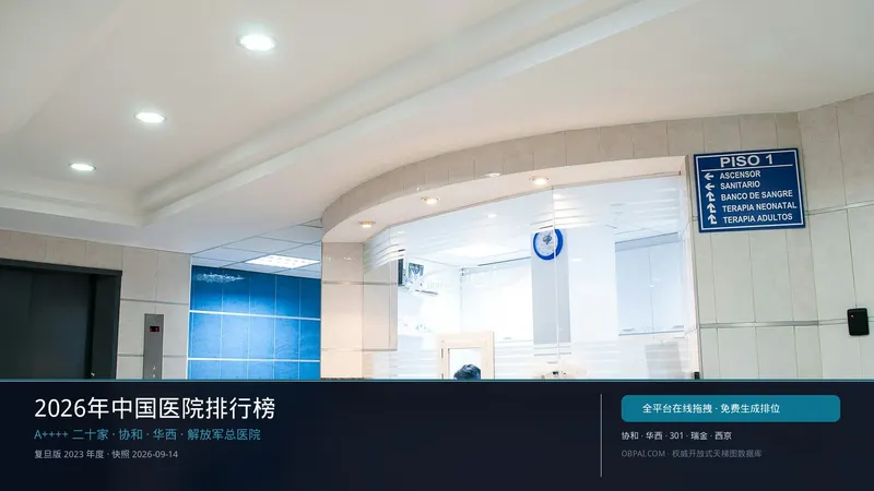 中国医院天梯榜