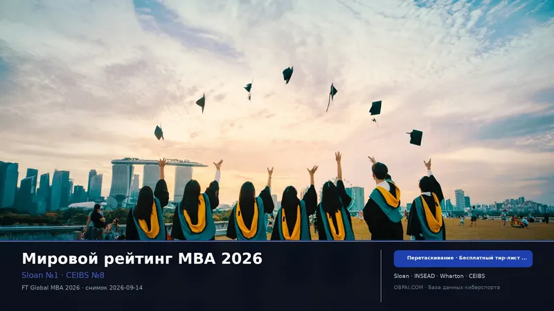Тир-лист MBA 2026