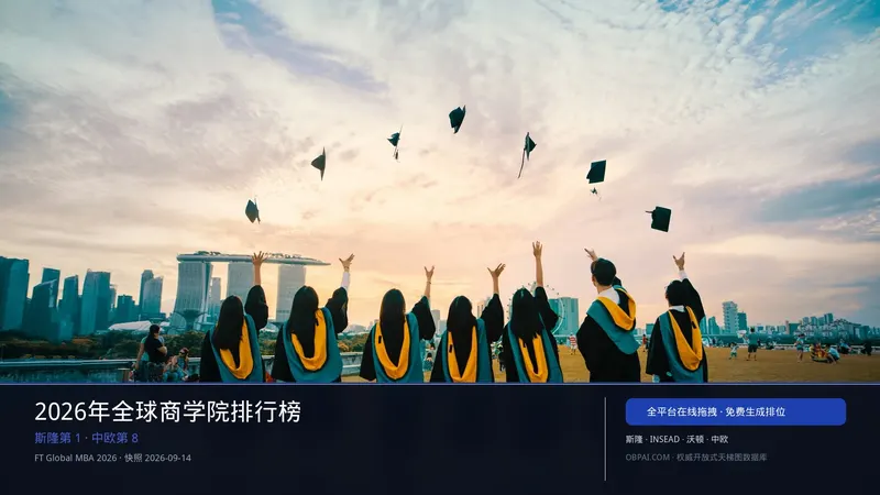 全球商学院天梯榜