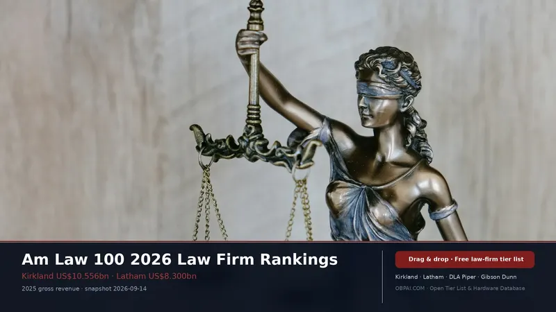 Global Law Firms Tier List 2026