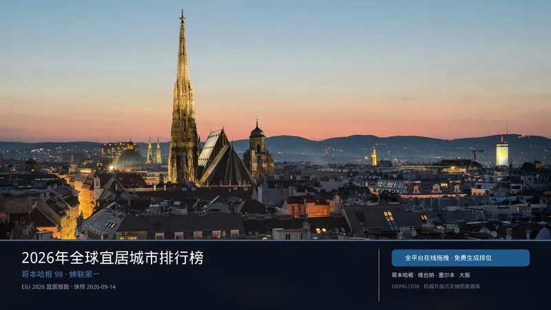 2026全球宜居城市天梯榜