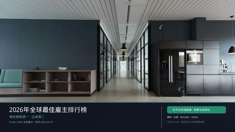 2026全球最佳雇主天梯榜