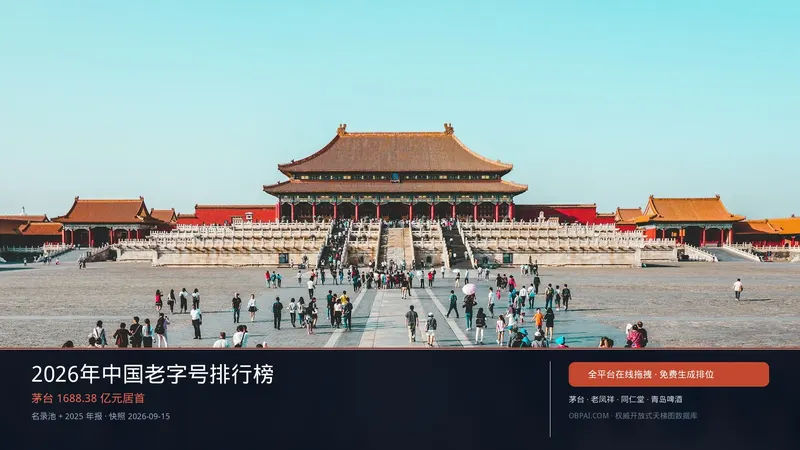 2026中国老字号天梯榜