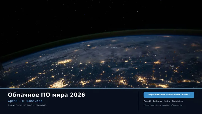 Тир-лист Forbes Cloud 100 2026