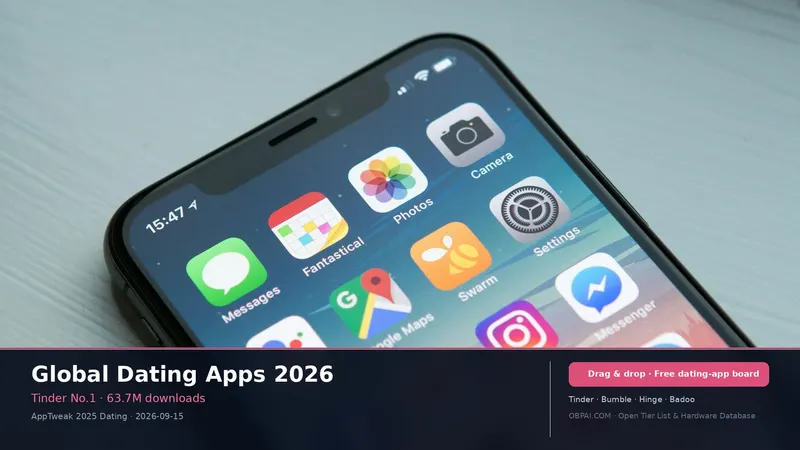 Dating Apps Tier List 2026