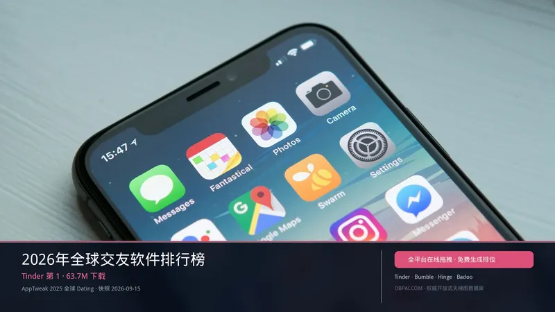 2026全球交友软件天梯榜