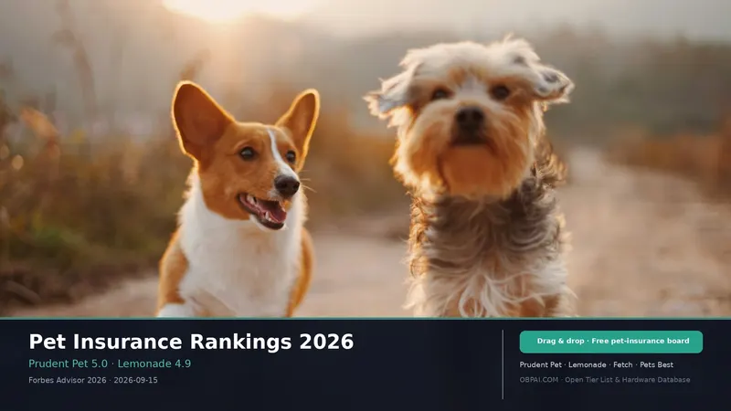 Pet Insurance Tier List 2026