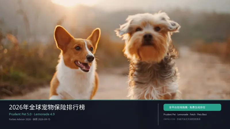 2026全球宠物保险天梯榜