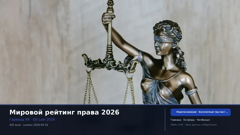 Тир-лист права 2026