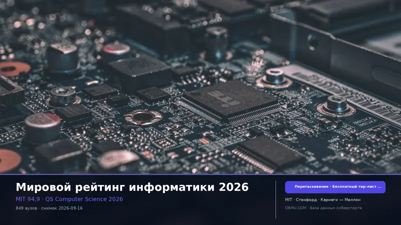 Тир-лист информатики 2026