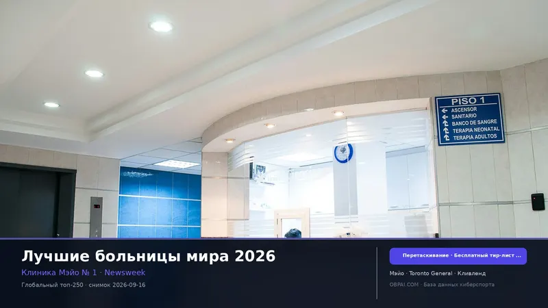 Тир-лист больниц мира 2026