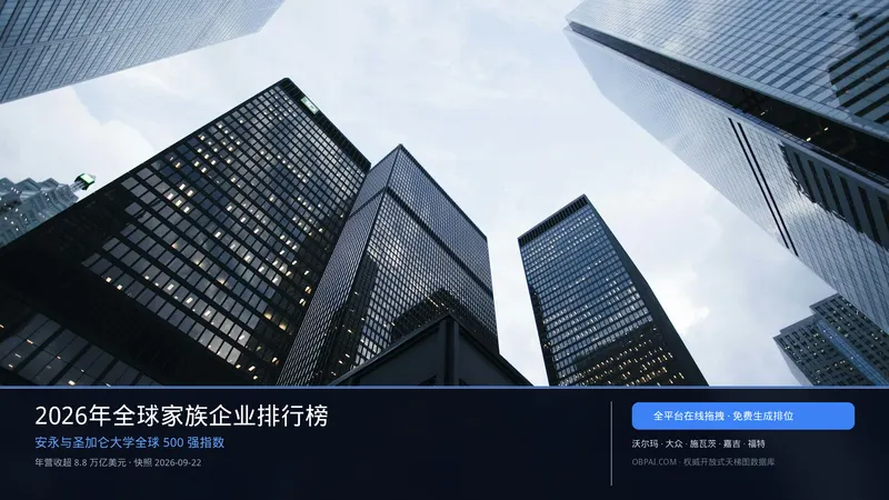 2026全球家族企业天梯榜